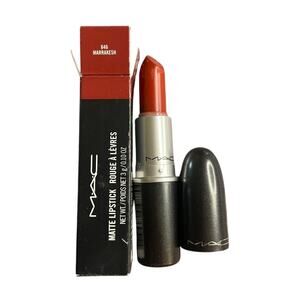 Mac 646 Marrakesh Matte Lipstick Intense Orange Brown Tone 0.1 Oz (3g)